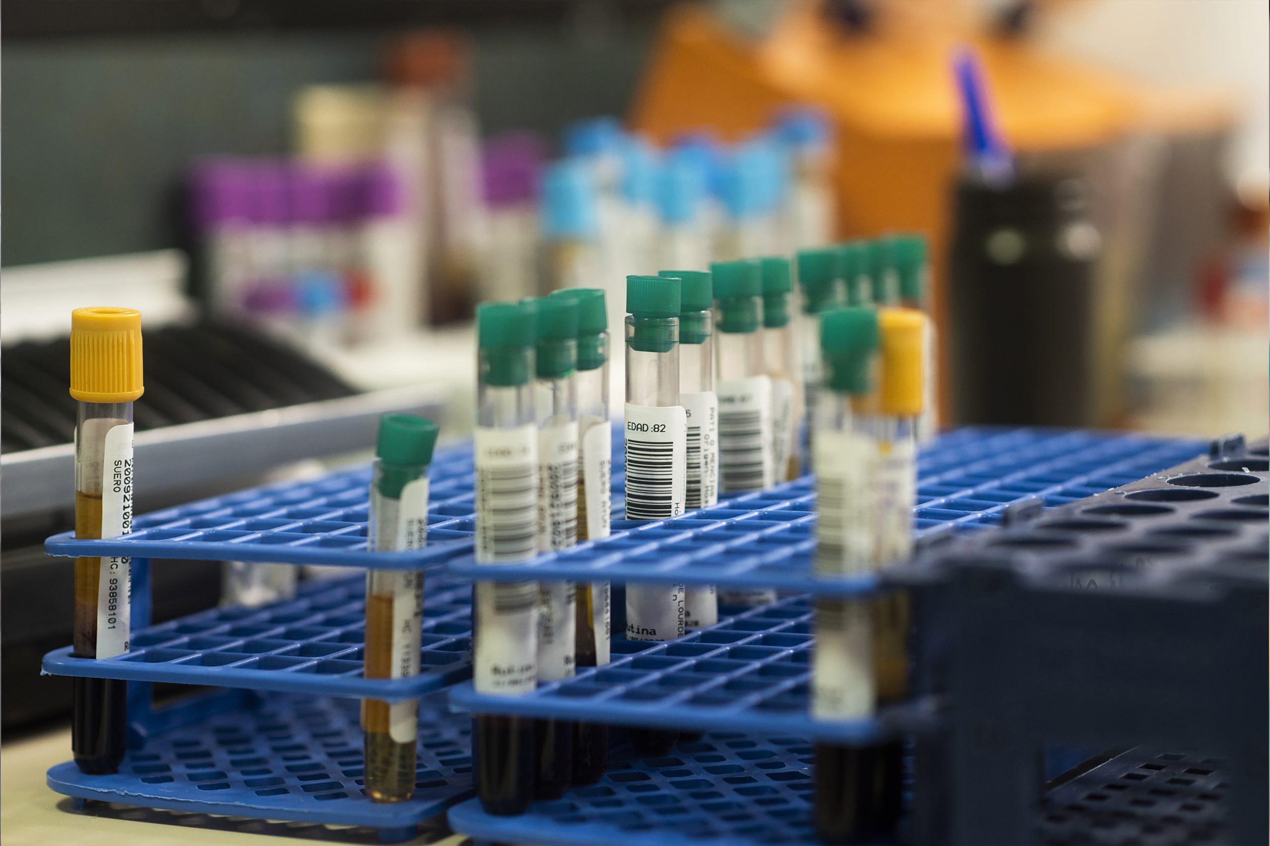 Pharmaceutical factory workers in sterile environment VialSafe